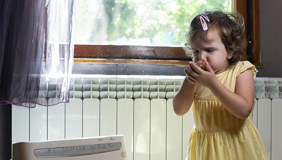 Indoor air quality testing services from Safe at Home Services